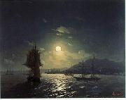 unknow artist Seascape, boats, ships and warships. 131 oil painting reproduction